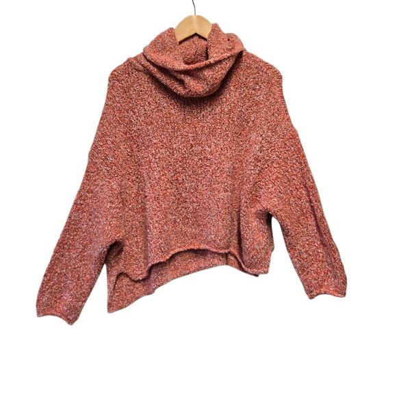 🧣 Free People BFF Cowl Neck Sweater – Size Small – Oversized Knit 🧣 - Picture 5 of 7